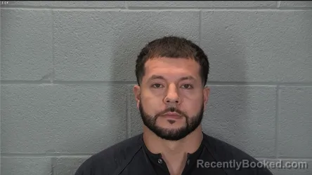 Mugshot of Jorge Eduardo Alvarez-Banales booked in Tippecanoe County, Indiana on August 6, 2026