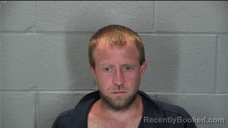 Mugshot of Nicholas Lee Mckendrie booked in Tippecanoe County, Indiana on August 8, 2026