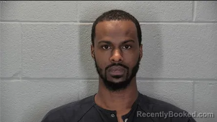 Mugshot of Malik S Muhammad booked in Tippecanoe County, Indiana on August 8, 2026