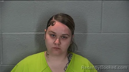 Mugshot of Jasmine Leigh Echols booked in Tippecanoe County, Indiana on August 9, 2026