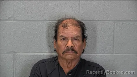 Mugshot of Hermilo Valencia booked in Tippecanoe County, Indiana on August 10, 2026