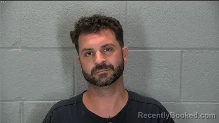 Mugshot of Matthew T Downs booked in Tippecanoe County, Indiana on August 10, 2026