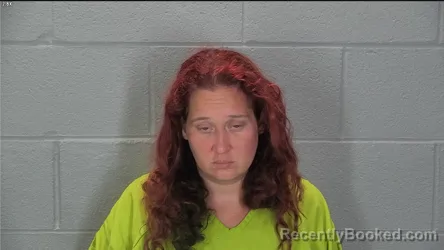 Mugshot of Kristina Marie Bowlus booked in Tippecanoe County, Indiana on August 11, 2026
