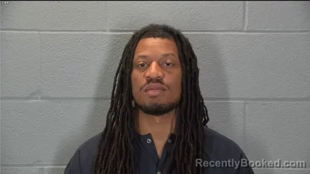 Mugshot of Dasean Deandre Eugene Ferguson booked in Tippecanoe County, Indiana on August 12, 2026