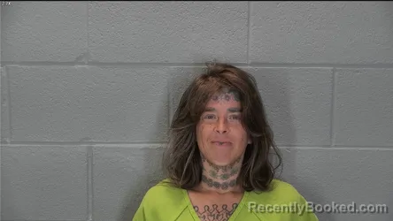 Mugshot of Devon Leigh Showley booked in Tippecanoe County, Indiana on August 13, 2026