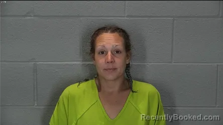 Mugshot of Jessika Lauren Frier booked in Tippecanoe County, Indiana on August 13, 2026