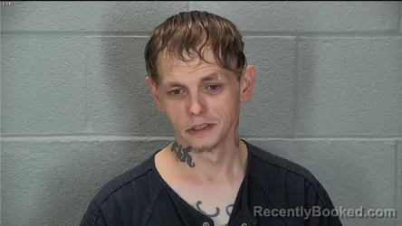 Mugshot of James Edward Vandeventer booked in Tippecanoe County, Indiana on August 15, 2026