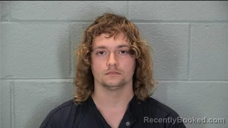 Mugshot of Jacob Daniel Floyd booked in Tippecanoe County, Indiana on August 15, 2026