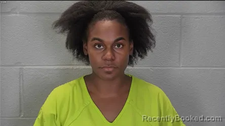 Mugshot of Chantel Adriana Harris booked in Tippecanoe County, Indiana on August 16, 2026