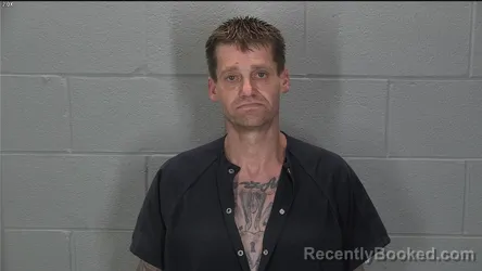 Mugshot of Adam Joseph Blankenship booked in Tippecanoe County, Indiana on August 19, 2026