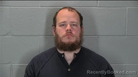 Mugshot of Ryan Michael Iliff booked in Tippecanoe County, Indiana on August 20, 2026
