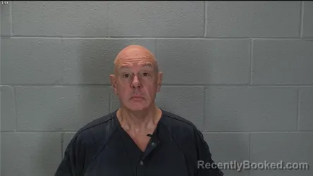 Mugshot of Gregory Anthony Konrath booked in Tippecanoe County, Indiana on August 20, 2026