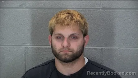 Mugshot of Elijah James Holt booked in Tippecanoe County, Indiana on August 20, 2026