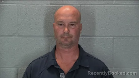 Mugshot of Brian Joseph Ormanic booked in Tippecanoe County, Indiana on August 22, 2026