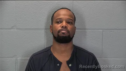 Mugshot of Jordan Damarcus Johnson booked in Tippecanoe County, Indiana on August 23, 2026