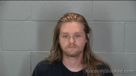 Mugshot of Jacob Henry Little Eagle Brown booked in Tippecanoe County, Indiana on August 23, 2026