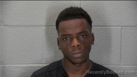 Mugshot of Adrian Kadareon Shanklin booked in Tippecanoe County, Indiana on August 23, 2026