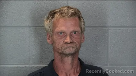 Mugshot of Shane Edward Fitzwater booked in Tippecanoe County, Indiana on August 24, 2026