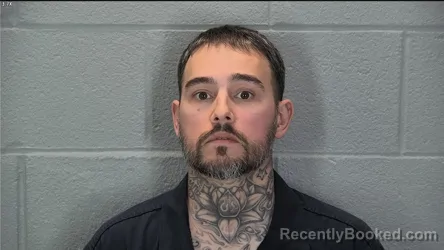 Mugshot of Jason Jerome Klinker booked in Tippecanoe County, Indiana on August 24, 2026
