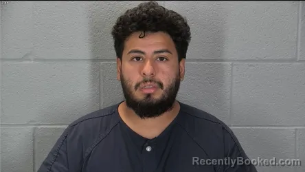 Mugshot of Moises Jaime Hernandez booked in Tippecanoe County, Indiana on August 25, 2026