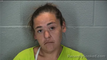 Mugshot of Angelica Nicole Harper booked in Tippecanoe County, Indiana on August 25, 2026