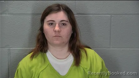 Mugshot of Carmen Alexis Higdon booked in Tippecanoe County, Indiana on September 24, 2026