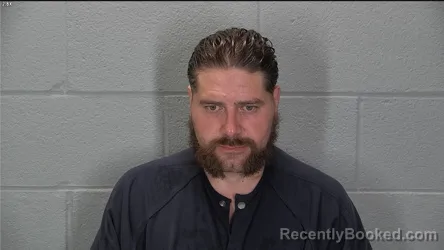 Mugshot of Travis Edward Depew booked in Tippecanoe County, Indiana on September 27, 2026