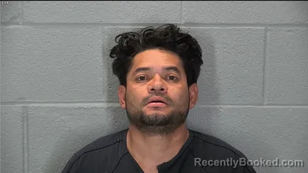 Mugshot of Ronald Giovanni Pocasangre Bonilla booked in Tippecanoe County, Indiana on September 28, 2026