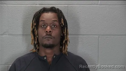 Mugshot of Deshawn Cortez Salters booked in Tippecanoe County, Indiana on October 2, 2026