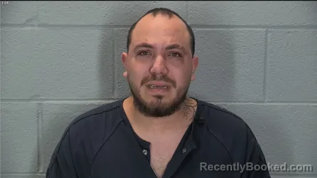 Mugshot of Luis Enrique Lopez Paz booked in Tippecanoe County, Indiana on October 3, 2026