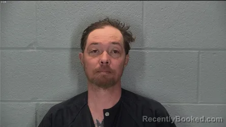 Mugshot of Brandon Nickolas Hood booked in Tippecanoe County, Indiana on October 3, 2026