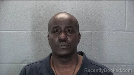 Mugshot of Damien Terell Galloway booked in Tippecanoe County, Indiana on October 3, 2026