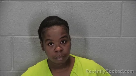Mugshot of Taneisha Nicole Thomas booked in Tippecanoe County, Indiana on October 5, 2026