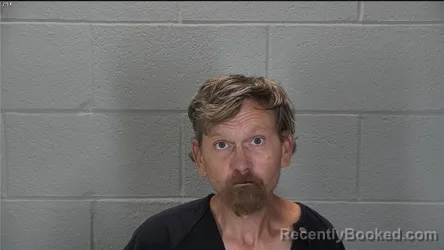 Mugshot of Travis Aaron Mccurry booked in Tippecanoe County, Indiana on October 14, 2026