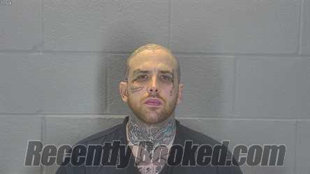 Booking photo from Tippecanoe County, Indiana