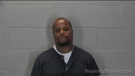Mugshot of Terrell Keith Douglas booked in Tippecanoe County, Indiana on October 15, 2026