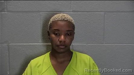 Mugshot of Knajwa Lequita Wright booked in Tippecanoe County, Indiana on October 24, 2026