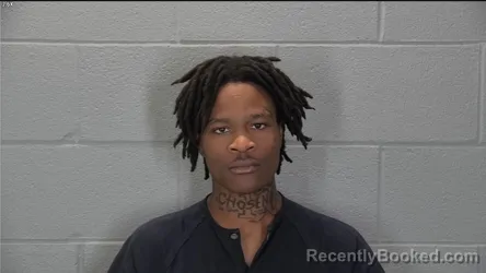 Mugshot of Ricky Dwyane Jr Butler booked in Tippecanoe County, Indiana on October 19, 2026