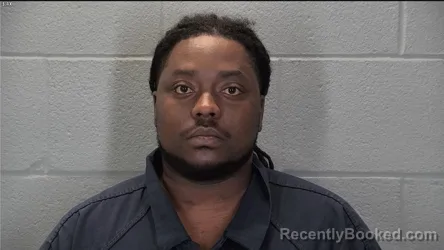 Mugshot of Darin Dashawn Glover booked in Tippecanoe County, Indiana on October 22, 2026