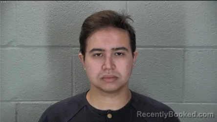 Mugshot of Mohamed Amine Bouftas booked in Tippecanoe County, Indiana on October 20, 2026
