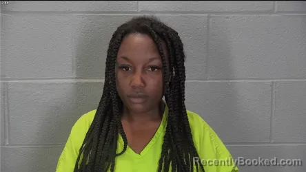Mugshot of Rashonda Latevia Cobb booked in Tippecanoe County, Indiana on October 17, 2026