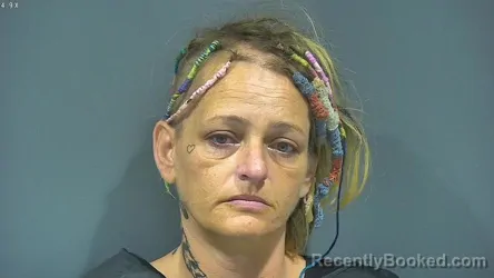 Mugshot of AMANDA FAITH COMPTON booked in Tipton County, Indiana on July 30, 2026