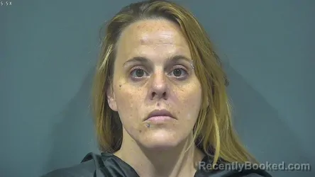 Mugshot of Abigail Lorraine Henry booked in Tipton County, Indiana on October 9, 2026
