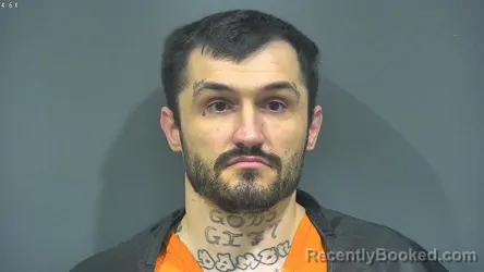 Mugshot of Anthony Ross Shaw booked in Tipton County, Indiana on September 14, 2026