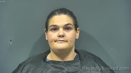 Mugshot of Audrianna Dustina Trinoskey booked in Tipton County, Indiana on August 12, 2026