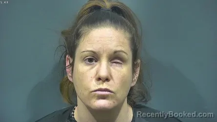 Mugshot of Briana Rae Smith booked in Tipton County, Indiana on October 23, 2026