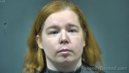 Mugshot of CHASTITY COREEN BERLIN booked in Tipton County, Indiana on April 26, 2026