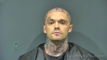 Mugshot of CHRISTOPHER GEORGE EVERMAN booked in Tipton County, Indiana on June 12, 2026