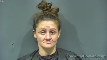 Mugshot of CHELSEA NIKOLLE SHUPPERD booked in Tipton County, Indiana on July 22, 2026