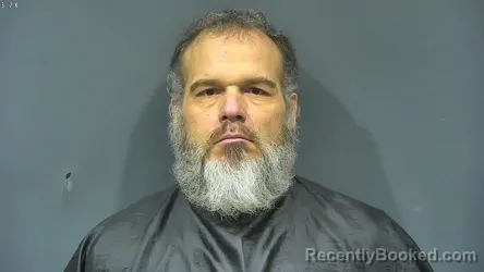 Mugshot of DAVID RANDALL ABBOTT booked in Tipton County, Indiana on May 12, 2026